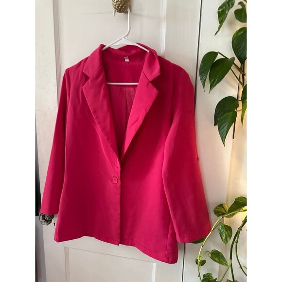 Women’s size 6 pink blazer - Picture 2 of 9